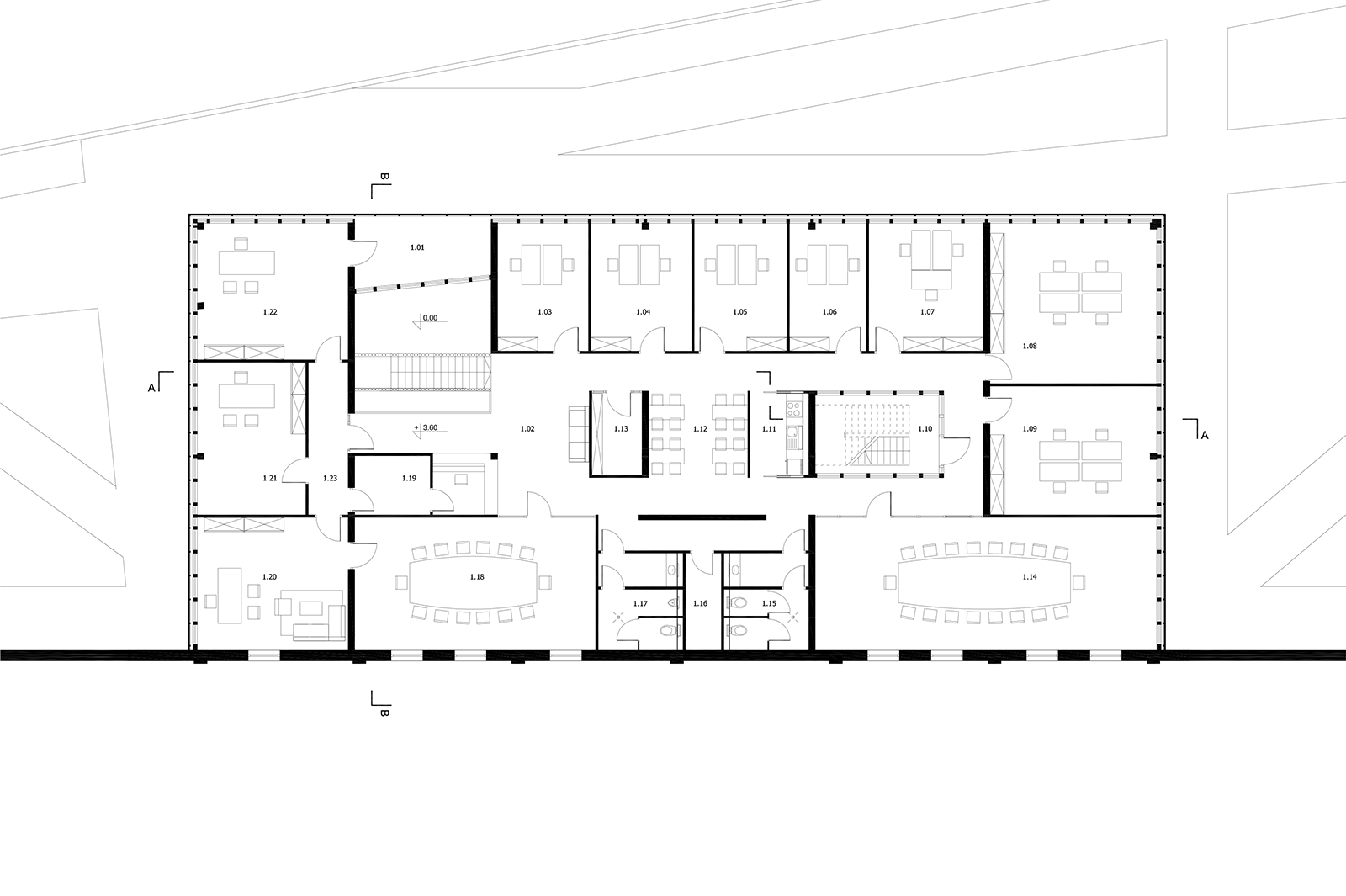 Biurowiec Skawina – rysunek A12