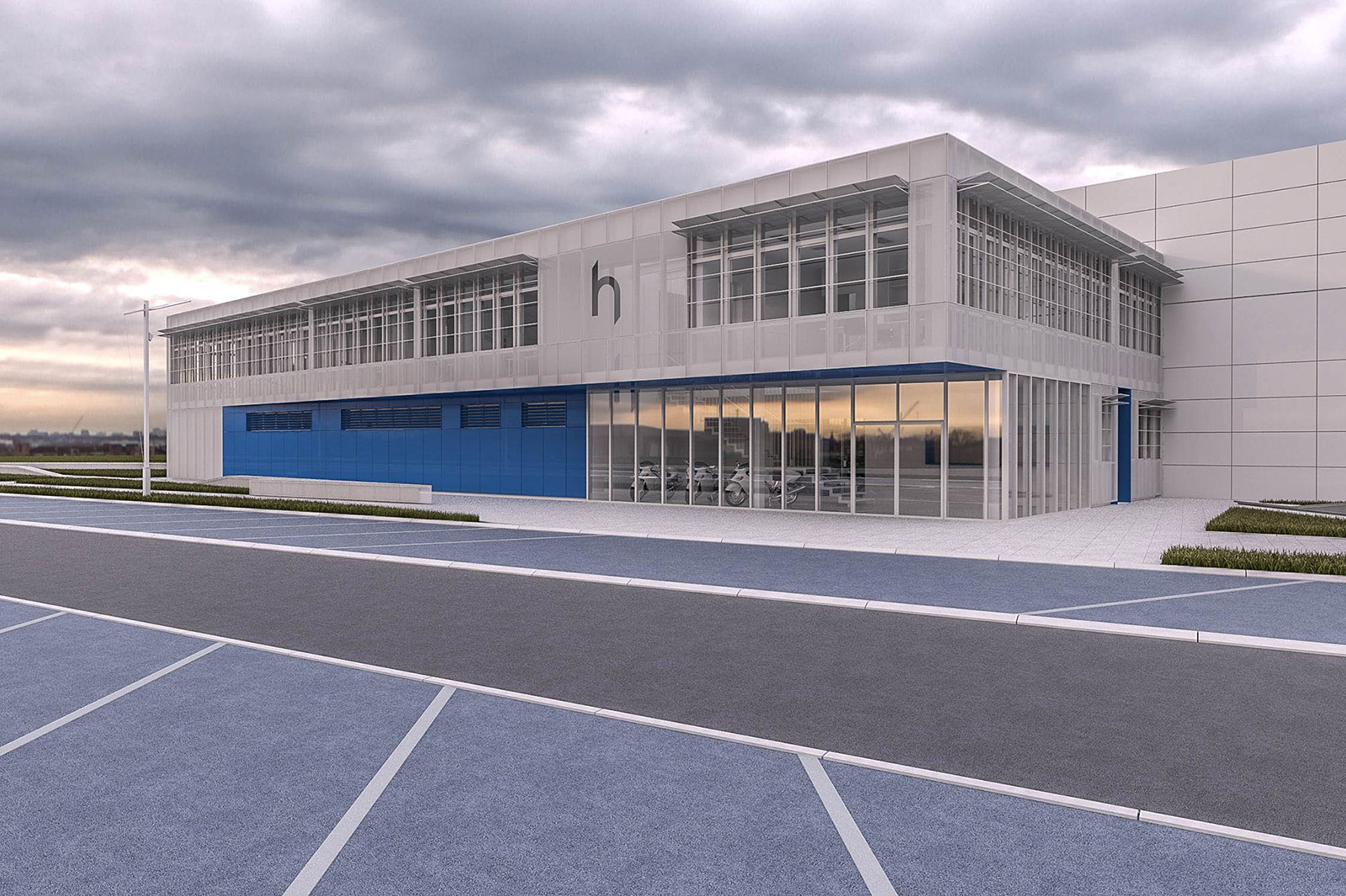 Biurowiec Skawina – widok 1