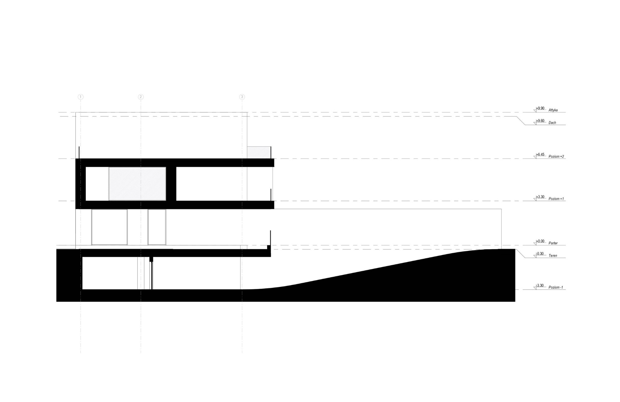 Dom Warstwowy – rysunek A05