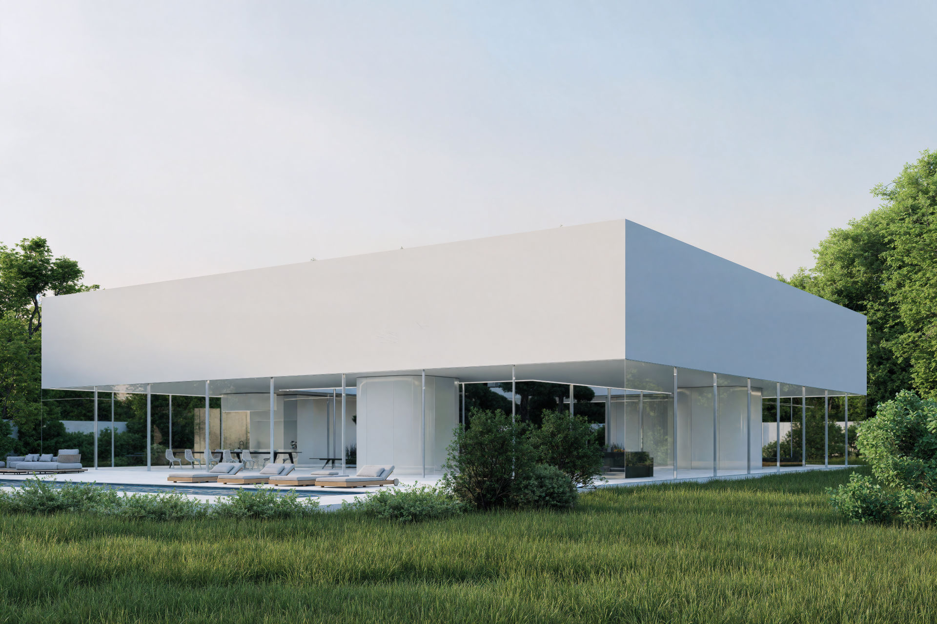 Dom z atrium – widok 4