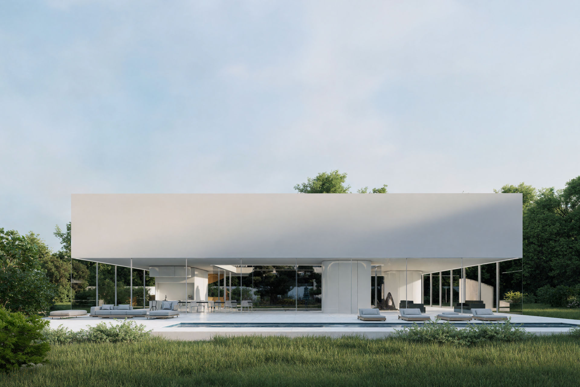 Dom z atrium – widok 5