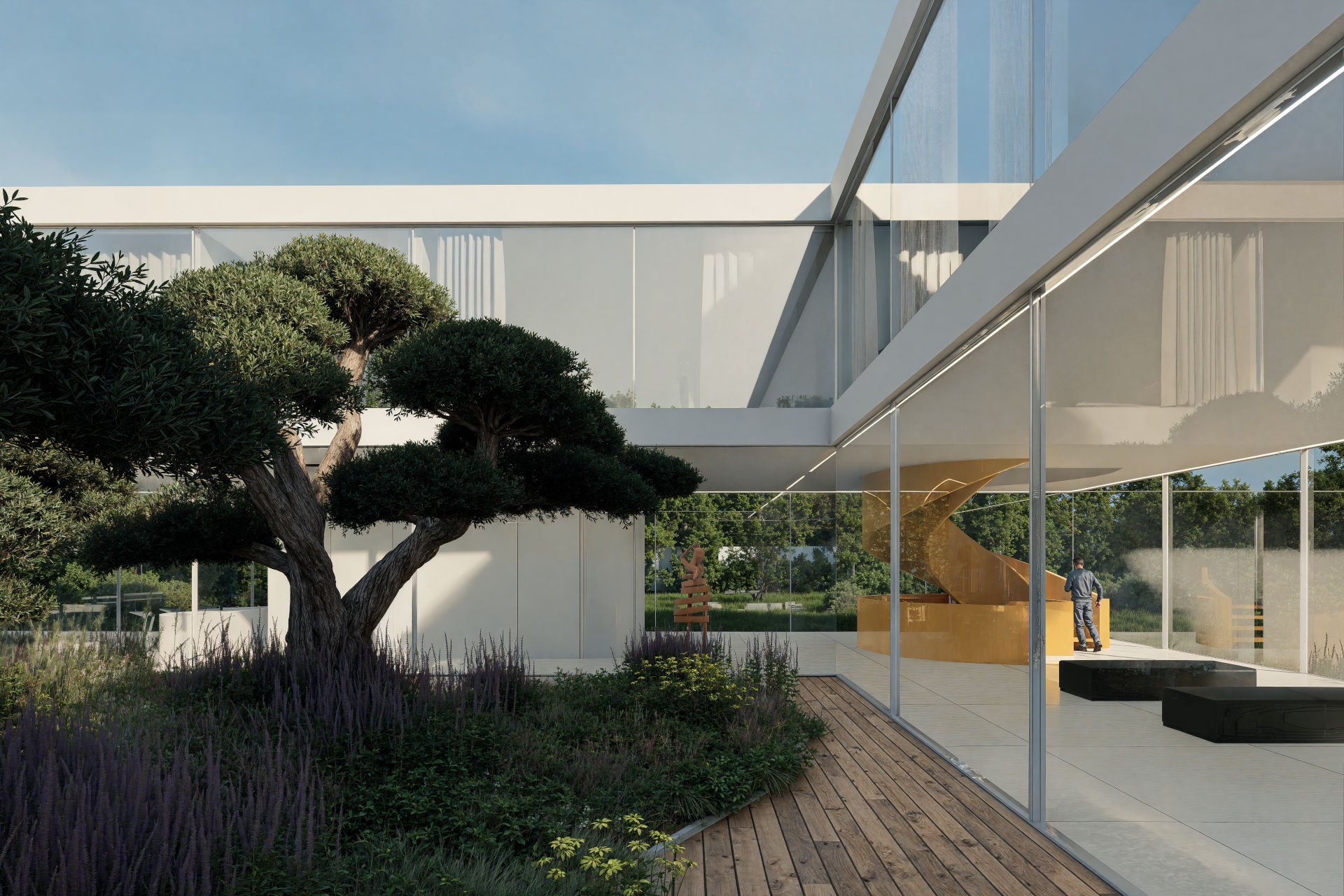 Dom z atrium – widok 8